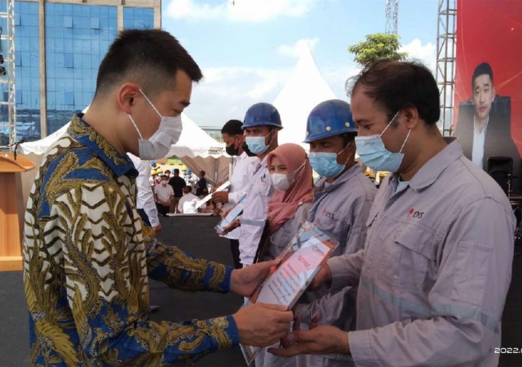 269 Pekerja Tambang Berotak Cerdas di Konawe Terima Penghargaan - GenPI.co SULTRA