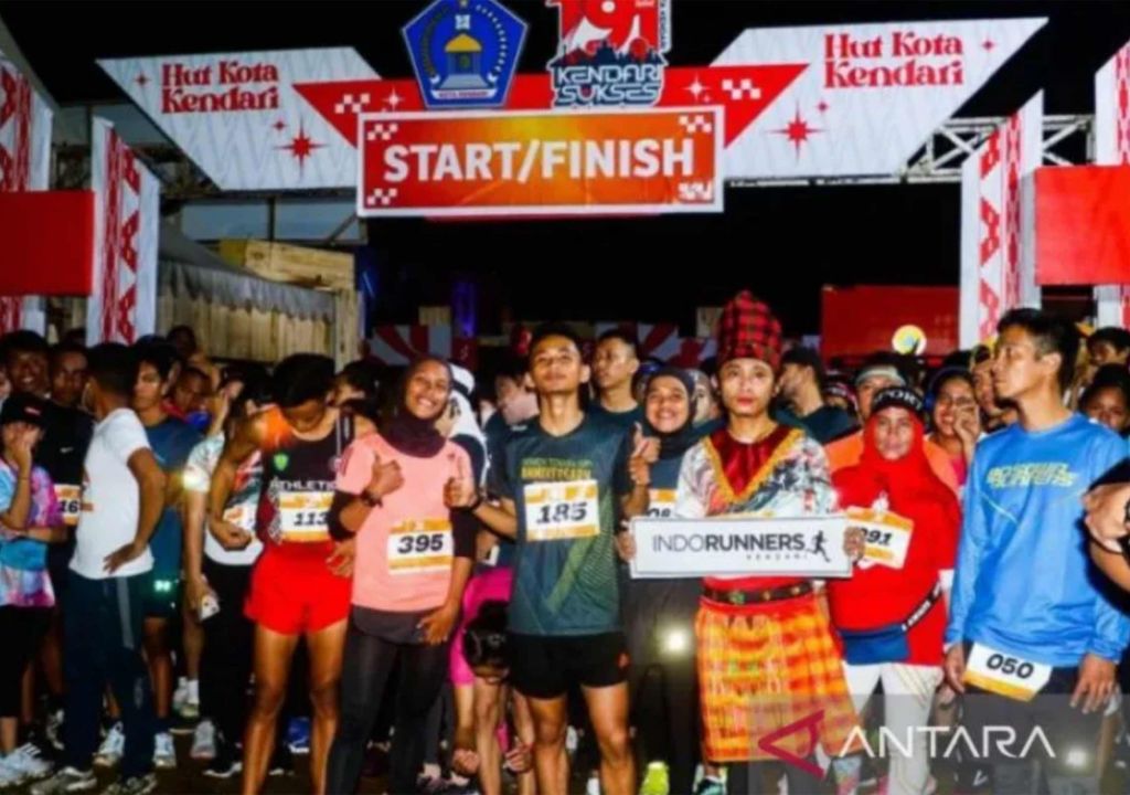 Night Run Usulan Milenial Kendari, Sulkarnain: Sangat Luar Biasa - GenPI.co SULTRA