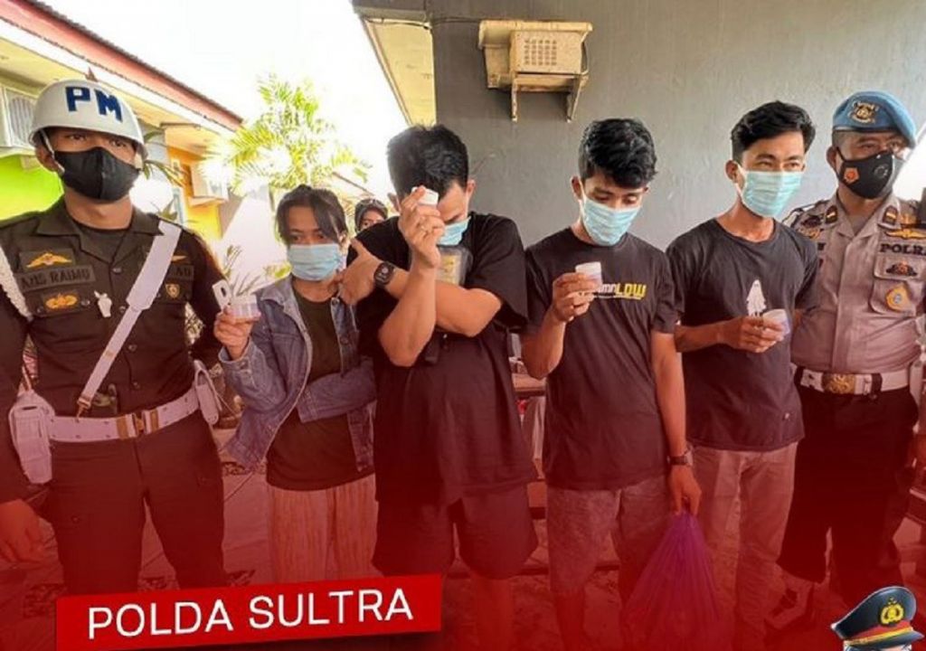 Tim Polda Sultra Razia Kos-kosan, Lalu Temukan Barang Haram - GenPI.co SULTRA