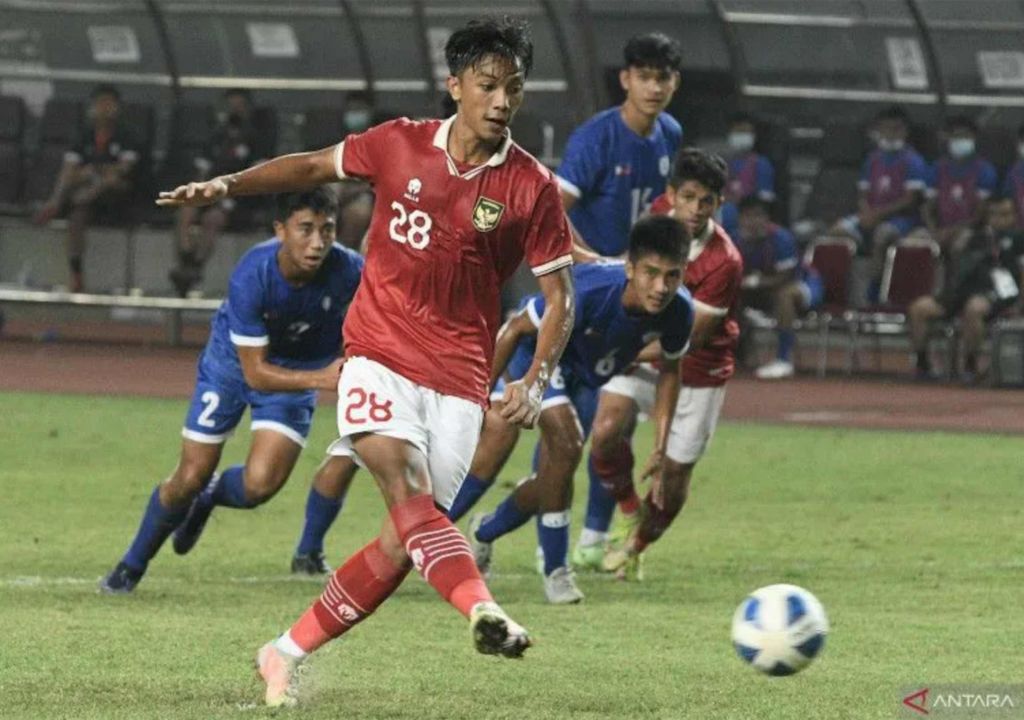 Timnas Indonesia vs Filipina, Rabbani Tasnim Borong 3 Gol - GenPI.co SULTRA
