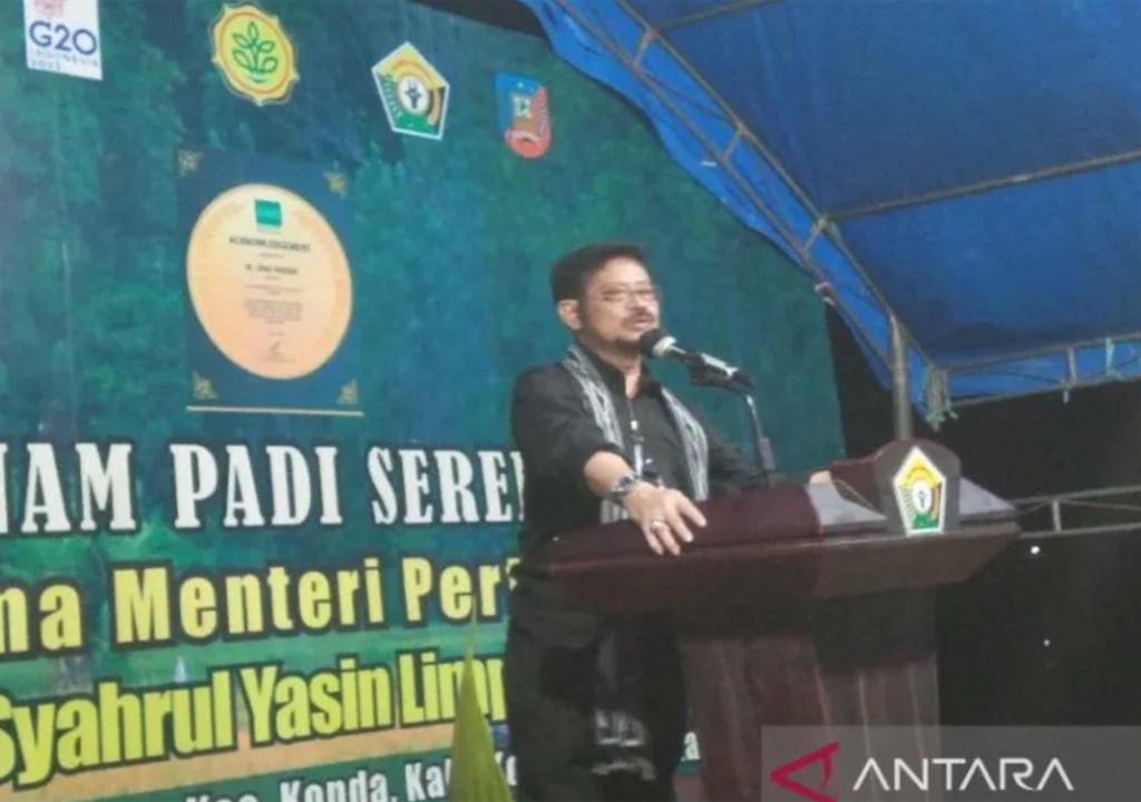 Sultra Mampu Ekspor Beras, Mentan Syahrul Bocorkan Tips Petani Naik Kelas - GenPI.co SULTRA