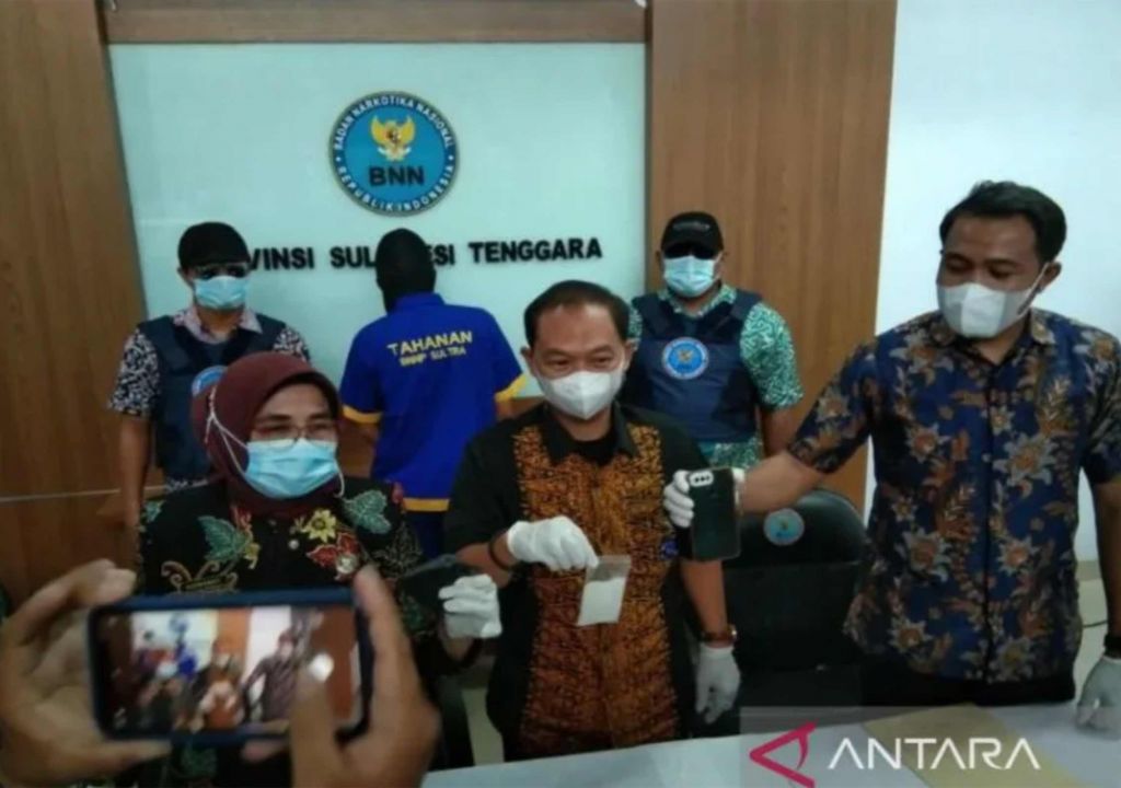 Pengedar Sabu Kendari Jaringan Lapas Ditangkap BNN, Mantap - GenPI.co SULTRA
