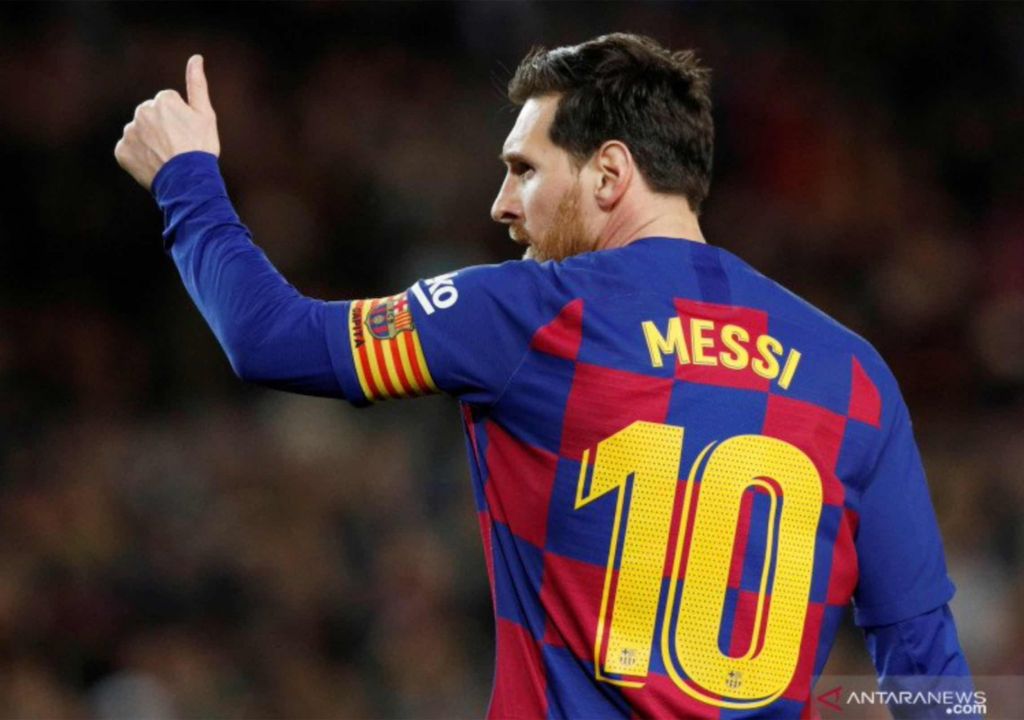 Lionel Messi Disodorkan Kontrak Barcelona Rp3,2 Triliun, Serius? - GenPI.co SULTRA