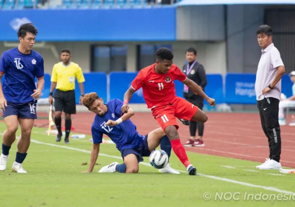 ASIAN Games 2022: Dikalahkan Taiwan, Timnas Indonesia U24 Ukir Sejarah Buruk - GenPI.co SULTRA