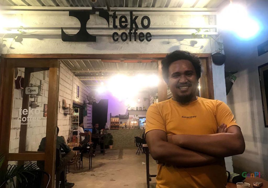Belajar dari YouTube, Fadhil Suksek Bangun Coffee Shop, Cuan Wow - GenPI.co SULTRA