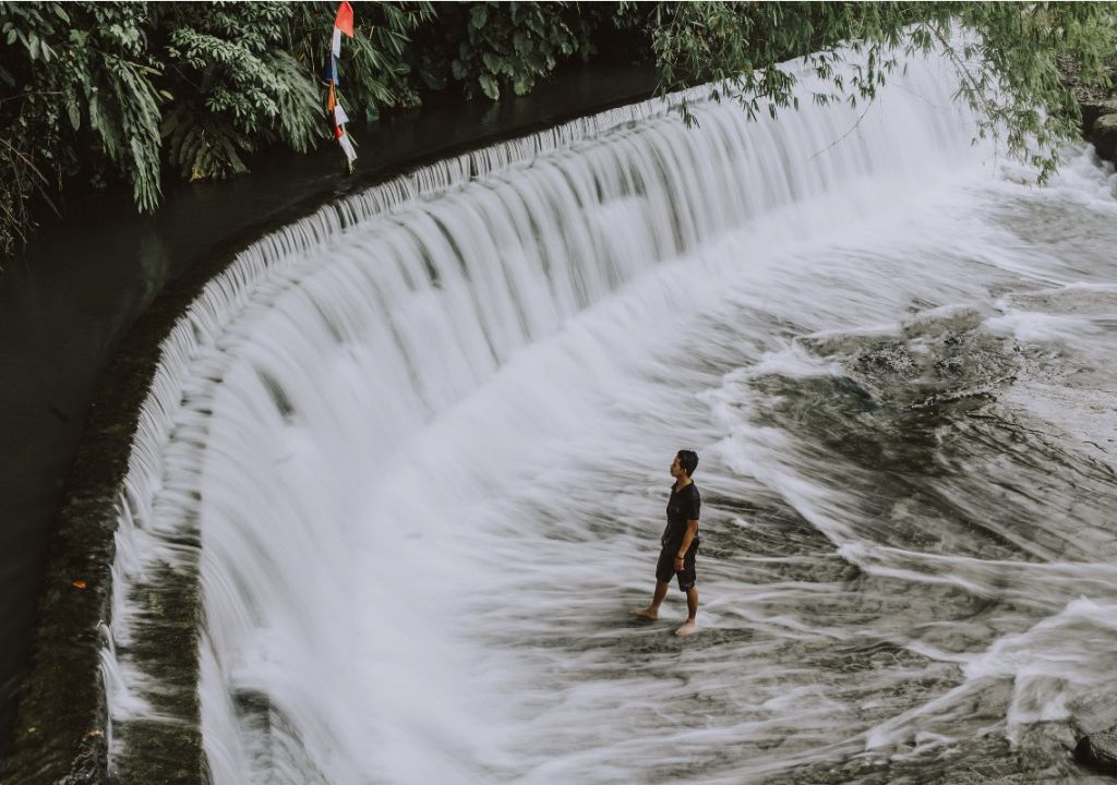 Air Terjun Tangga Manik, Sejuknya Air Terjun Buatan di Kota Lahat - GenPI.co SUMSEL