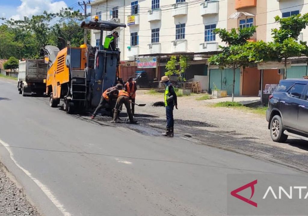 Jalan Nasional di OKU Bakal Mulus Jelang Lebaran, Warga Senang - GenPI.co SUMSEL