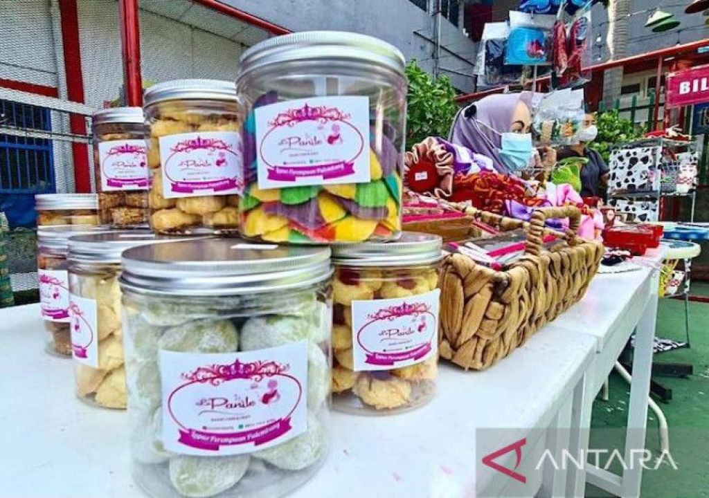 Laris Manis Kue Lebaran Warga Binaan Lapas Perempuan Palembang - GenPI.co SUMSEL