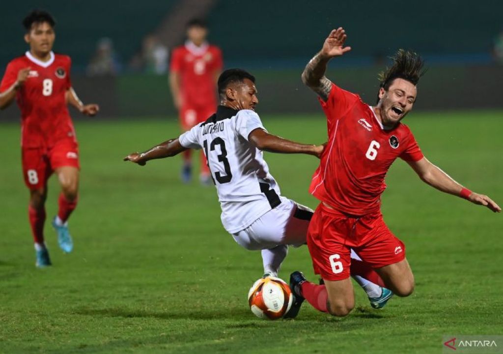 Indonesia Taklukkan Timor Leste 4-1, Witan Sulaeman Cetak Brace - GenPI.co SUMSEL