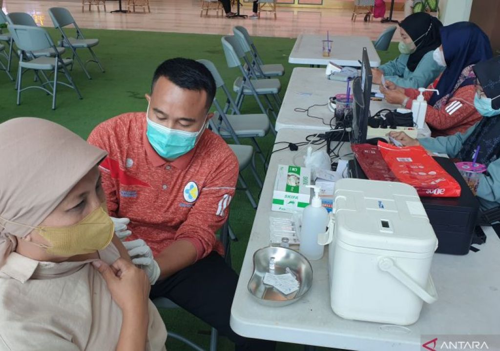 85,02 Persen Warga Palembang Sudah Divaksin Dosis Pertama - GenPI.co SUMSEL