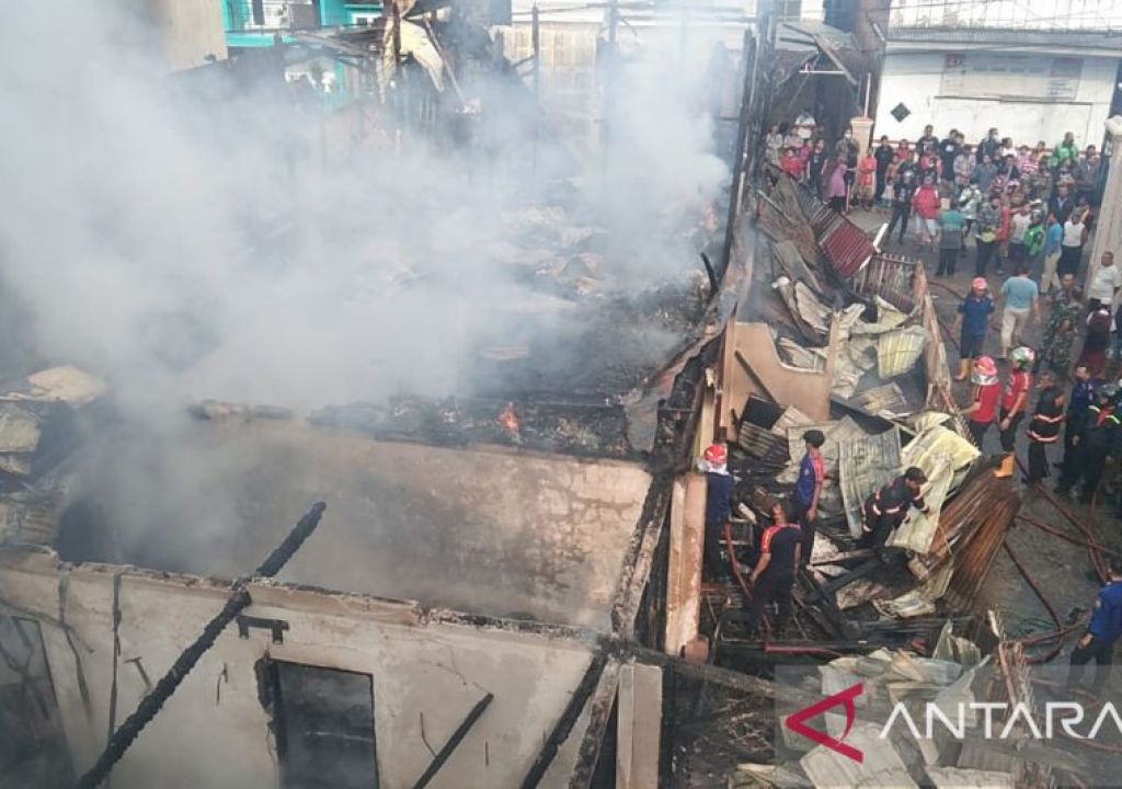 Polsek IB I Palembang Ungkap Penyebab Kebakaran Rumah di Jl Nias - GenPI.co SUMSEL