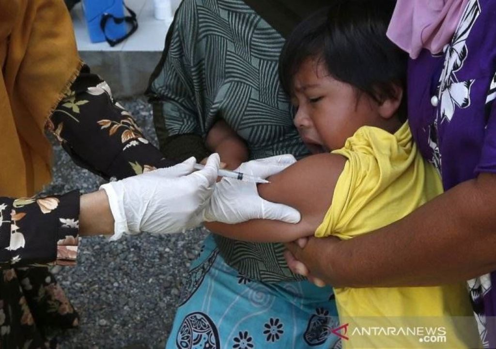 35 Persen Anak di Palembang Sudah Imunisasi Campak Rubella - GenPI.co SUMSEL