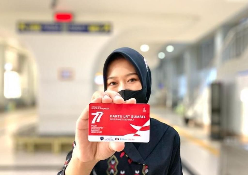 Segera Miliki Kartu LRT Palembang Edisi Merdeka, Terbatas Lo - GenPI.co SUMSEL
