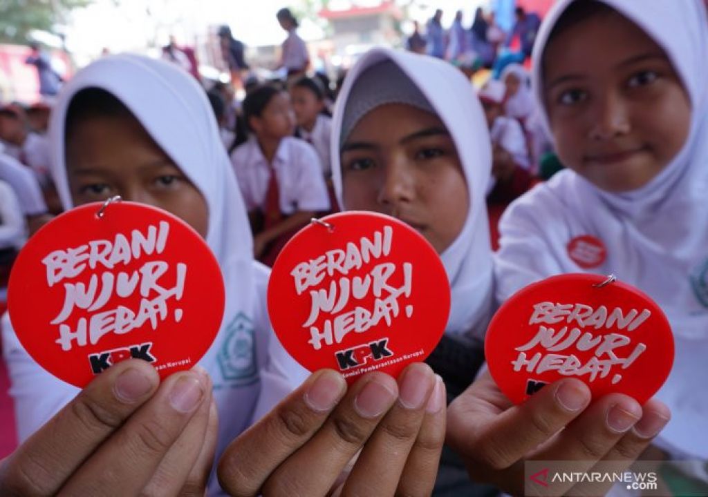 Cegah Korupsi, Palembang Gandeng KPK Sosialisasi ke Sekolah - GenPI.co SUMSEL