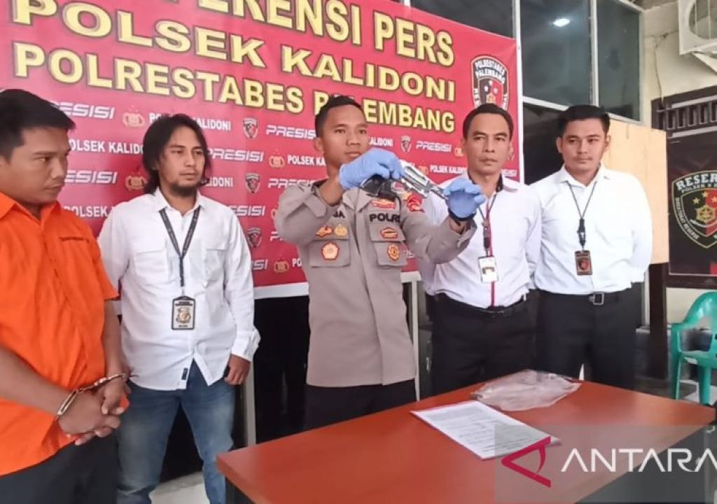 Jual Senjata Api Rakitan di Palembang, Panji Ditangkap Polisi - GenPI.co SUMSEL