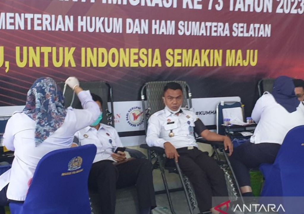 Butuh 7.000 Kantong Darah, Warga Palembang Diimbau Donor Rutin - GenPI.co SUMSEL