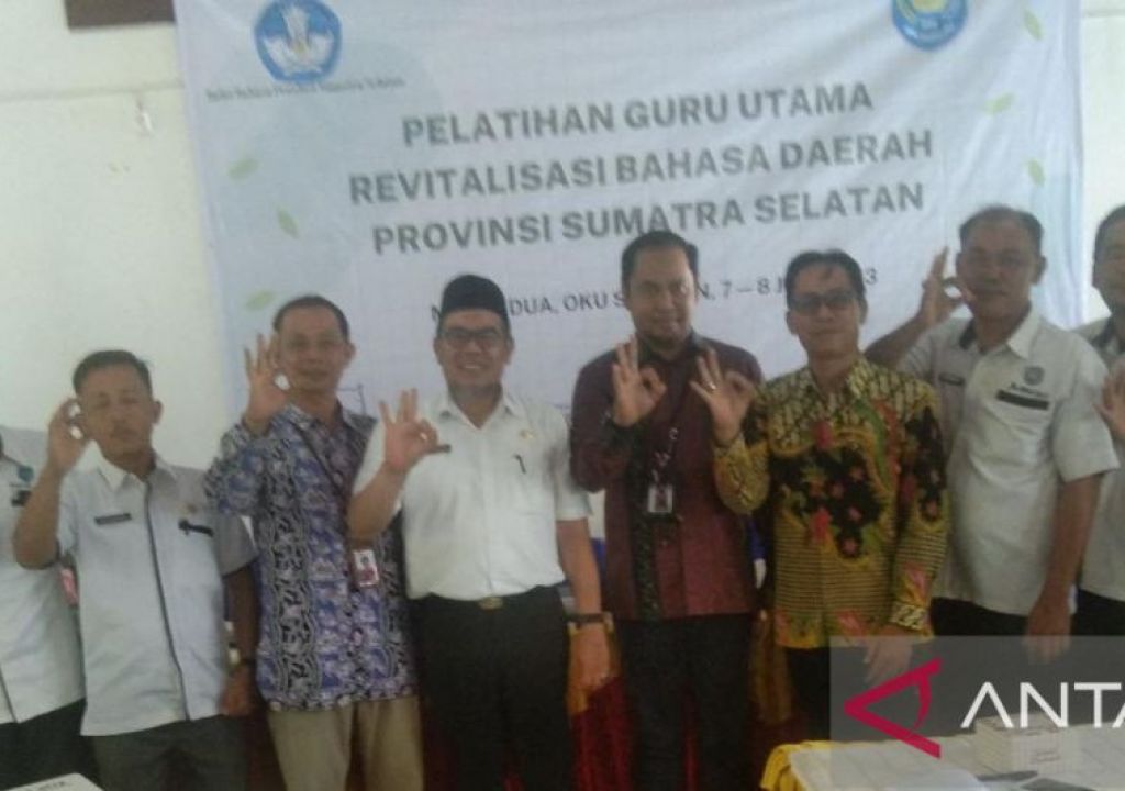 Lestarikan Bahasa Daerah, Pemkab OKU Selatan Gelar Pelatihan Guru - GenPI.co SUMSEL