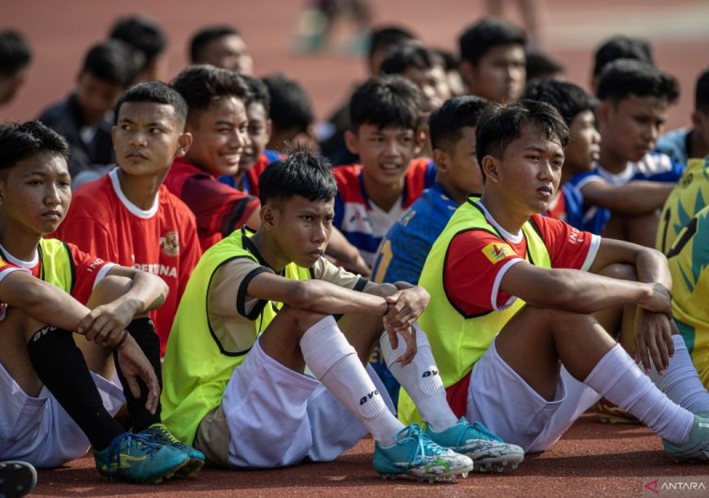 PSSI Seleksi Ratusan Calon Pemain Timnas U-17 di Palembang - GenPI.co SUMSEL