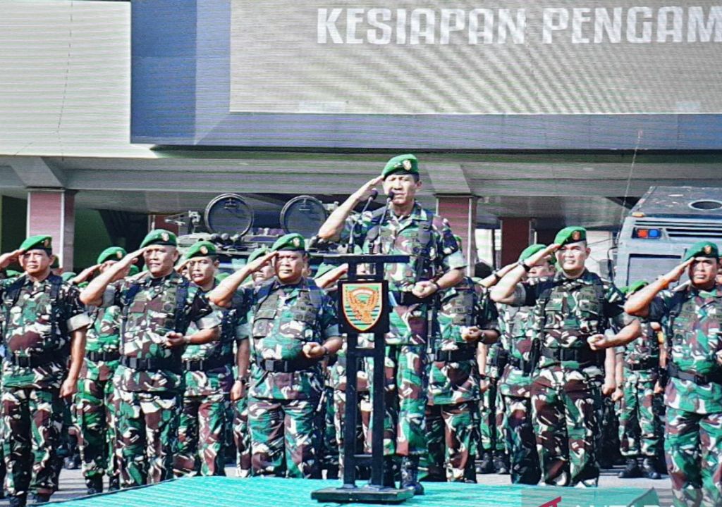 Amankan Pemilu 2024, Prajurit Kodam Sriwijaya Bakal Diterjunkan - GenPI.co SUMSEL