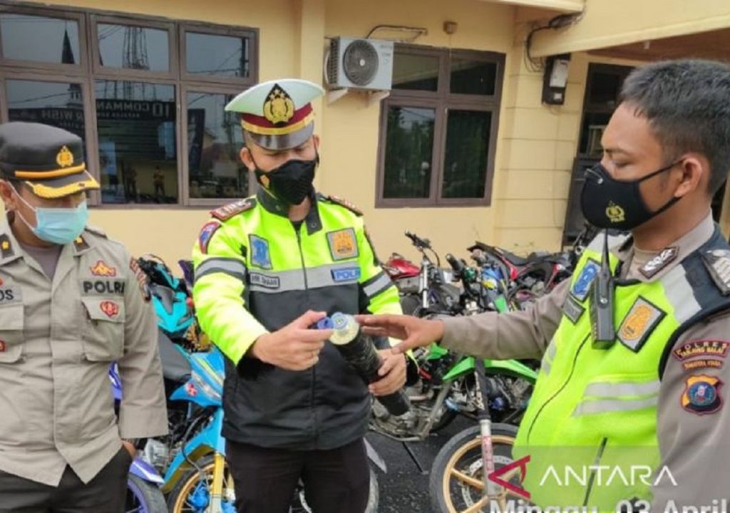 Polisi Tanjung Balai Sita Puluhan Motor, Masih Ngeyel? - GenPI.co SUMUT