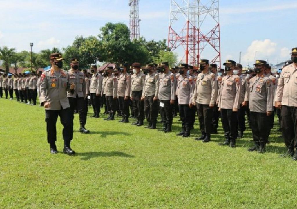 Ribuan Personel Gabungan Jaga Desa di Deli Serdang - GenPI.co SUMUT