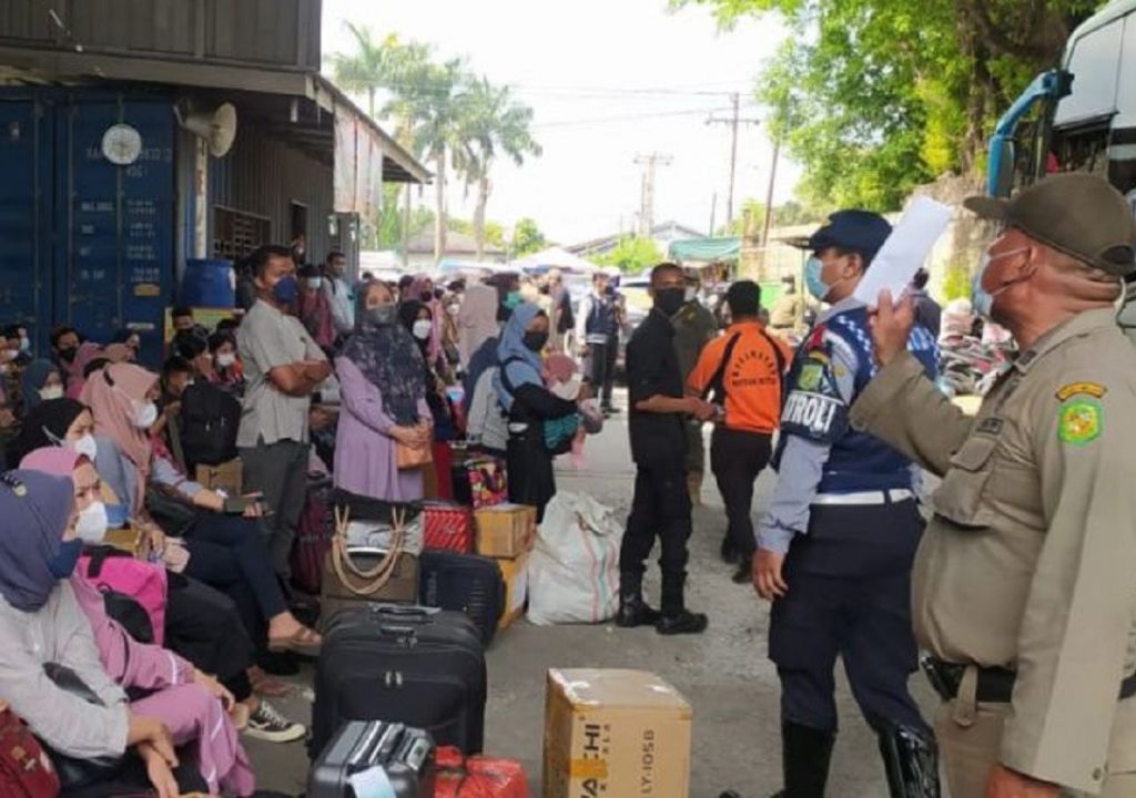Pemko Medan Gelar Patroli Prokes ke Pemudik - GenPI.co SUMUT