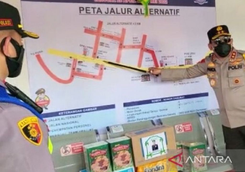 Arus Balik, Polda Sumut Pakai Satu Arah di Jalinsum - GenPI.co SUMUT
