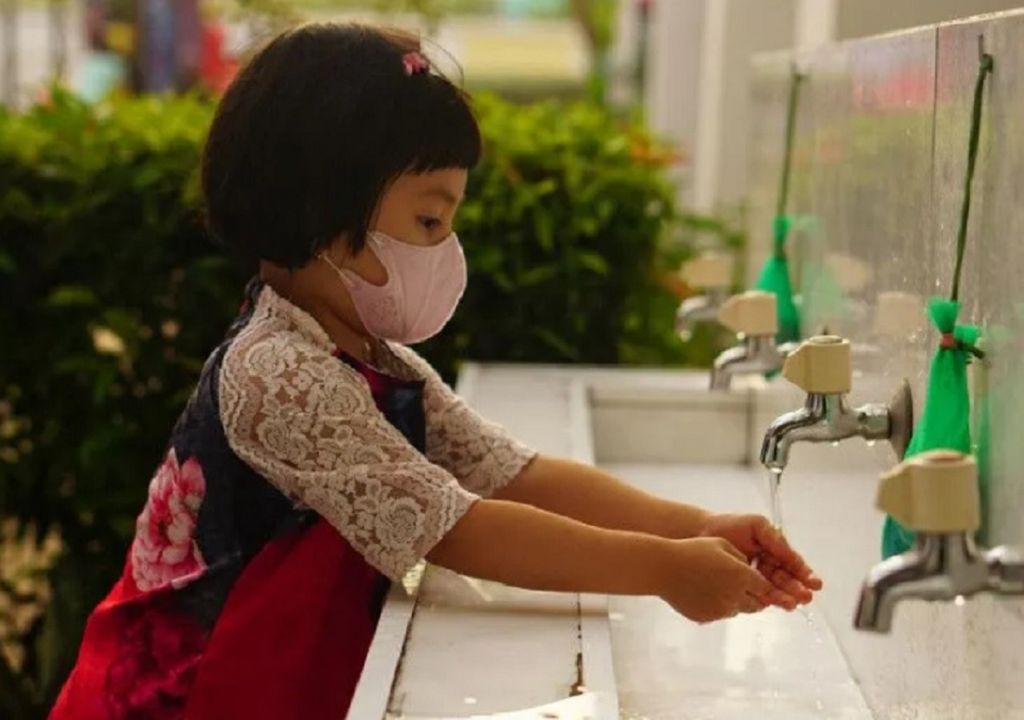 Pakai Masker Bantu Anak Cegah Hepatitis, Kata Ahli - GenPI.co SUMUT