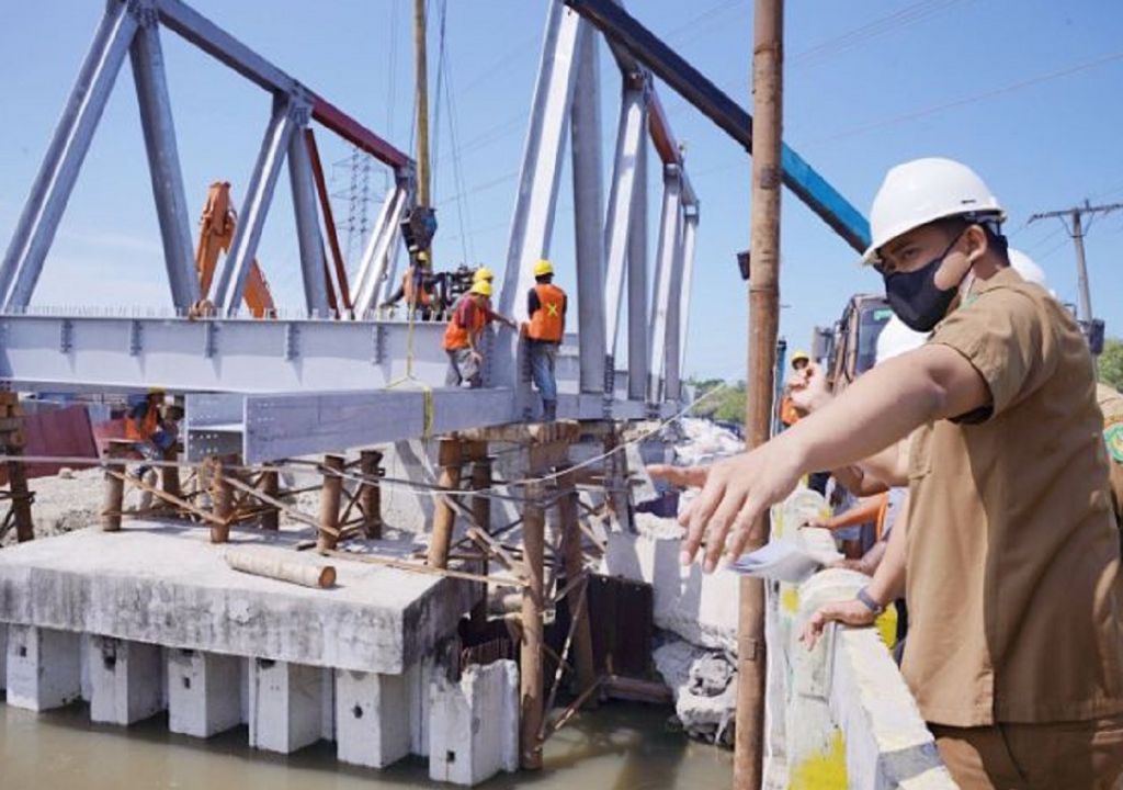 Pembangunan Jembatan Sicanang Selesai Akhir Tahun - GenPI.co SUMUT
