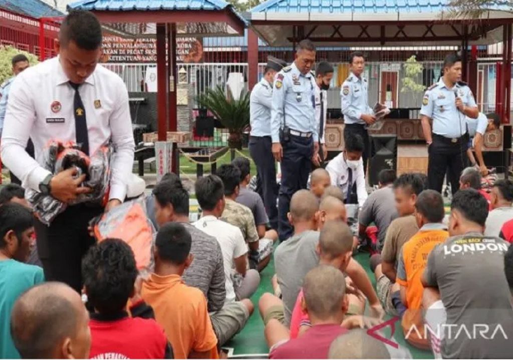 Pakaian Tahanan Rutan Tarutung Diseragamkan - GenPI.co SUMUT