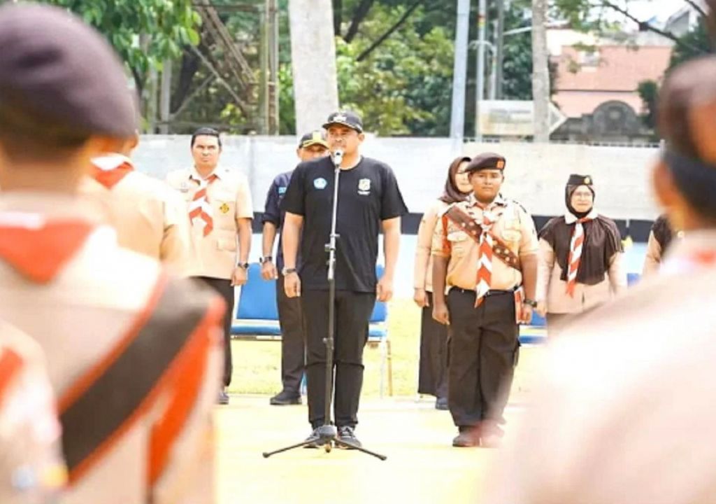 Pramuka Medan Ikut Jambore, Ini Pesan Bobby Nasution - GenPI.co SUMUT