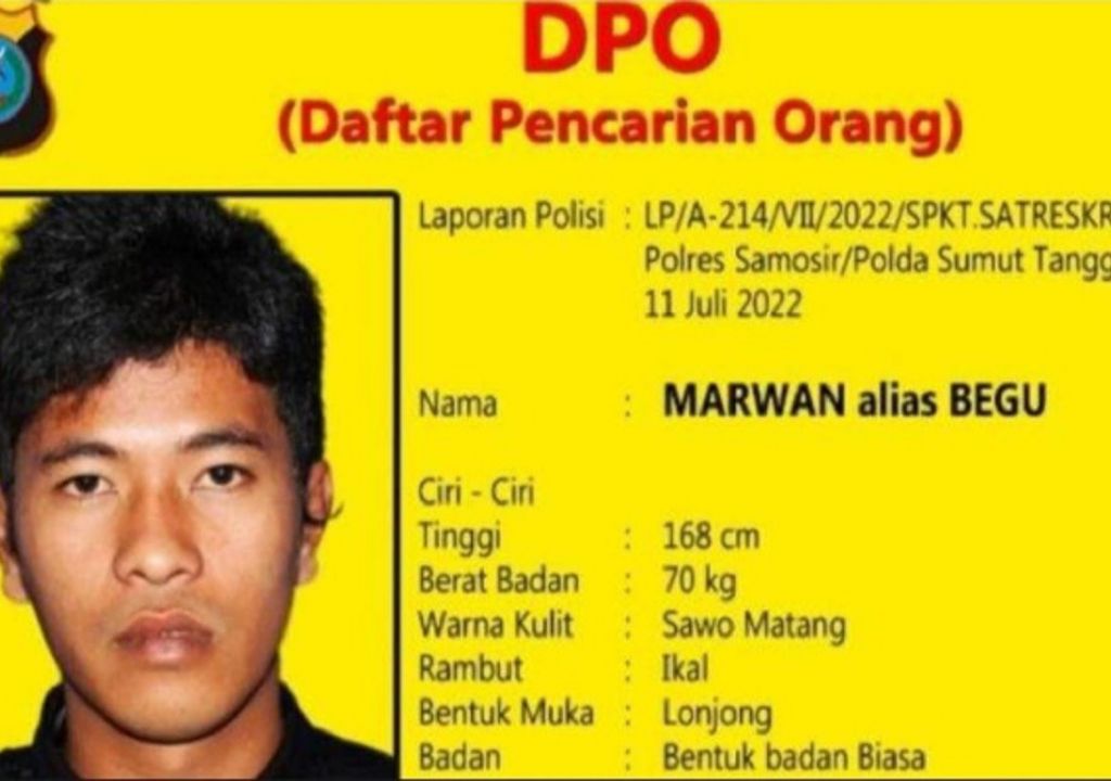 Lihat Wajah Pelaku Pembunuhan di Samosir, Ada Kenal? - GenPI.co SUMUT