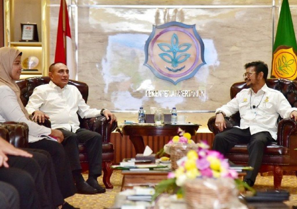 Bertemu Menteri Syahrul, Edy Rahmayadi Minta Ini - GenPI.co SUMUT