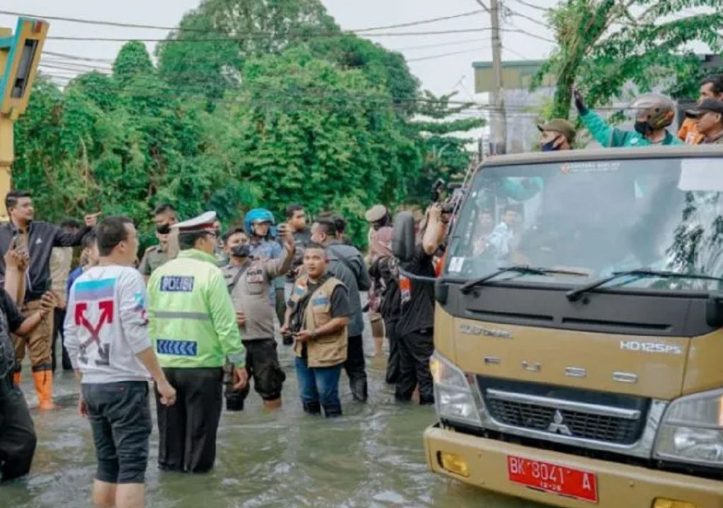 Sumut Dikepung Banjir, 17 Kabupaten Kota Terdampak - GenPI.co SUMUT
