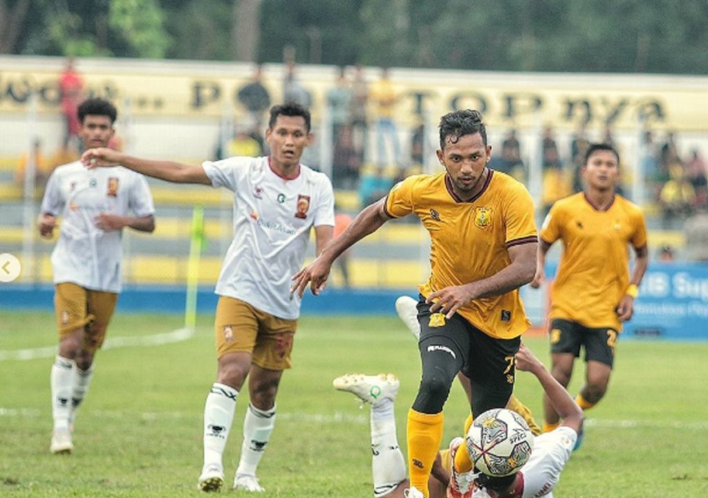 Laga PSDS Deli Serdang vs Sriwijaya FC Berakhir Tanpa Gol - GenPI.co SUMUT