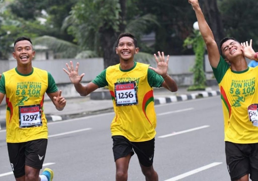 Liga 2 Ditunda, Pemain PSMS Medan Ikuti Fun Run 10 Km - GenPI.co SUMUT