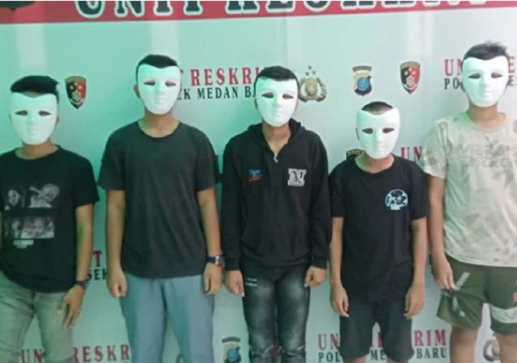 Polisi Amankan 5 Pelajar di Medan Gegara Lakukan Ini - GenPI.co SUMUT
