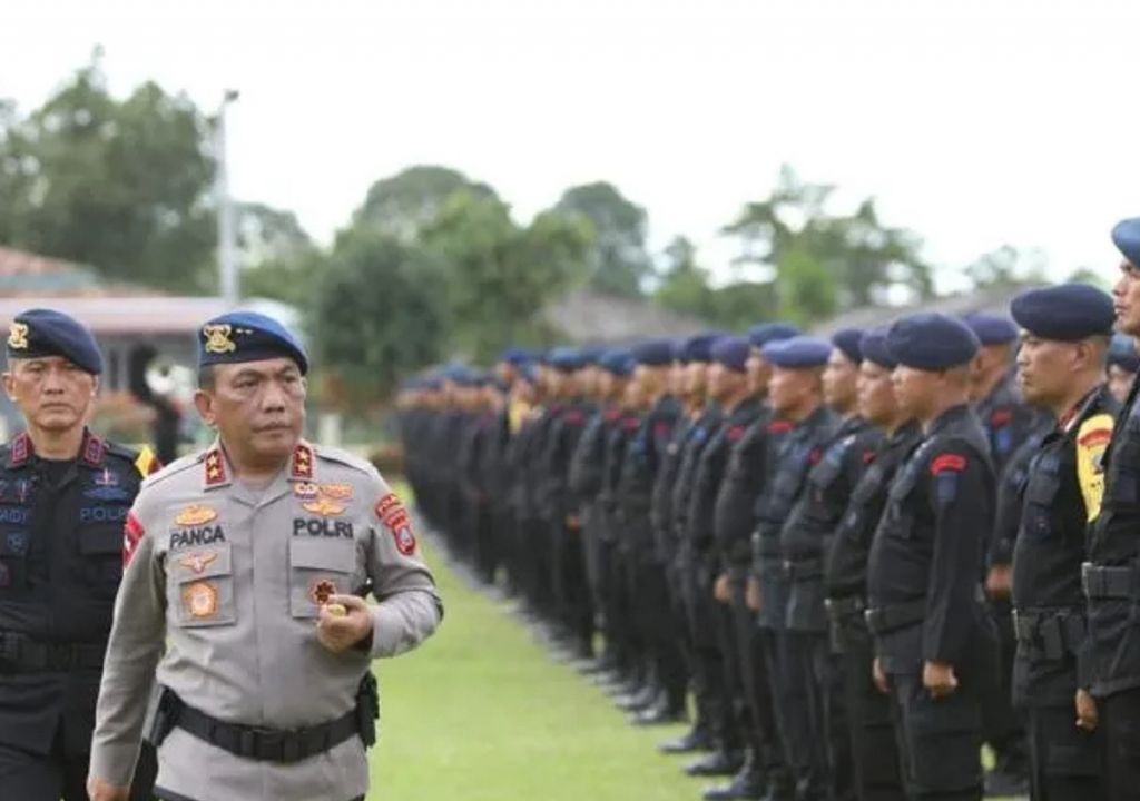 Jaga G20 Bali, Polda Sumut Kirim 211 Personel Brimob - GenPI.co SUMUT