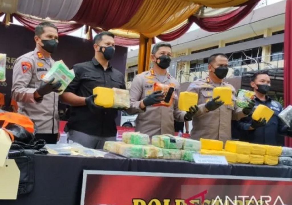 Polisi Gagalkan Peredaran 42 Kilogram Sabu di Medan - GenPI.co SUMUT