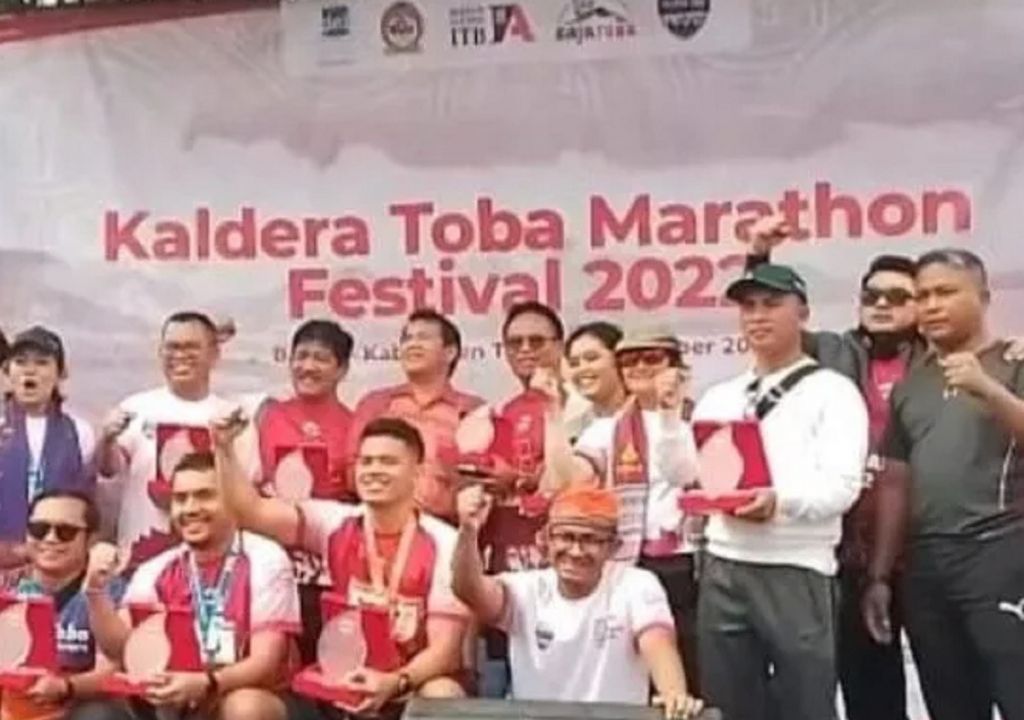 1.400 Peserta Ikuti Kaldera Toba Marathon Festival - GenPI.co SUMUT