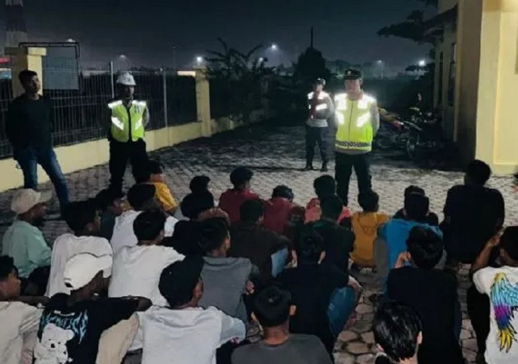 33 Remaja Diamankan Tim Patroli Gabungan di Batubara - GenPI.co SUMUT