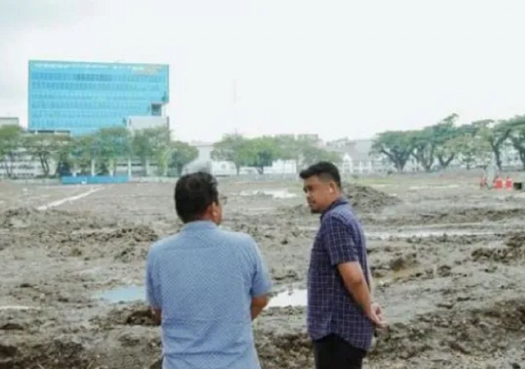 Penataan Kota, Bobby Nasution Minta Warga Bersabar - GenPI.co SUMUT
