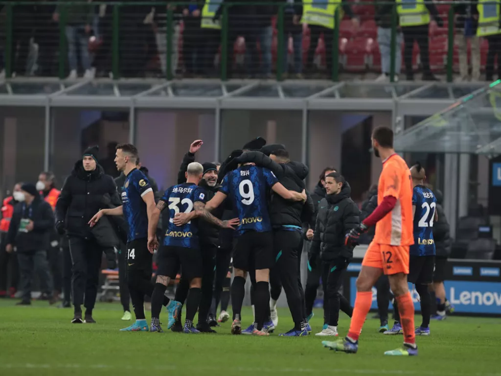 Inter vs Venezia 2-1: Jempolan, Mental Juara - GenPI.co