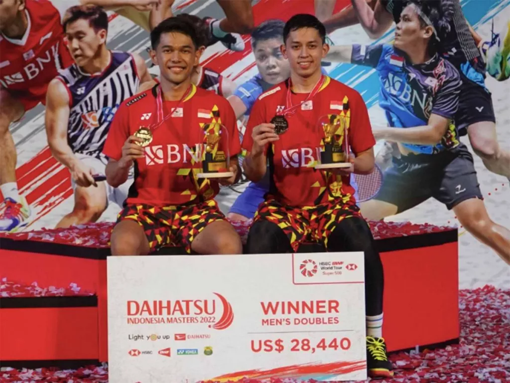 Ke Final Malaysia Open 2022, Fajar/Rian Pecahkan Rekor - GenPI.co