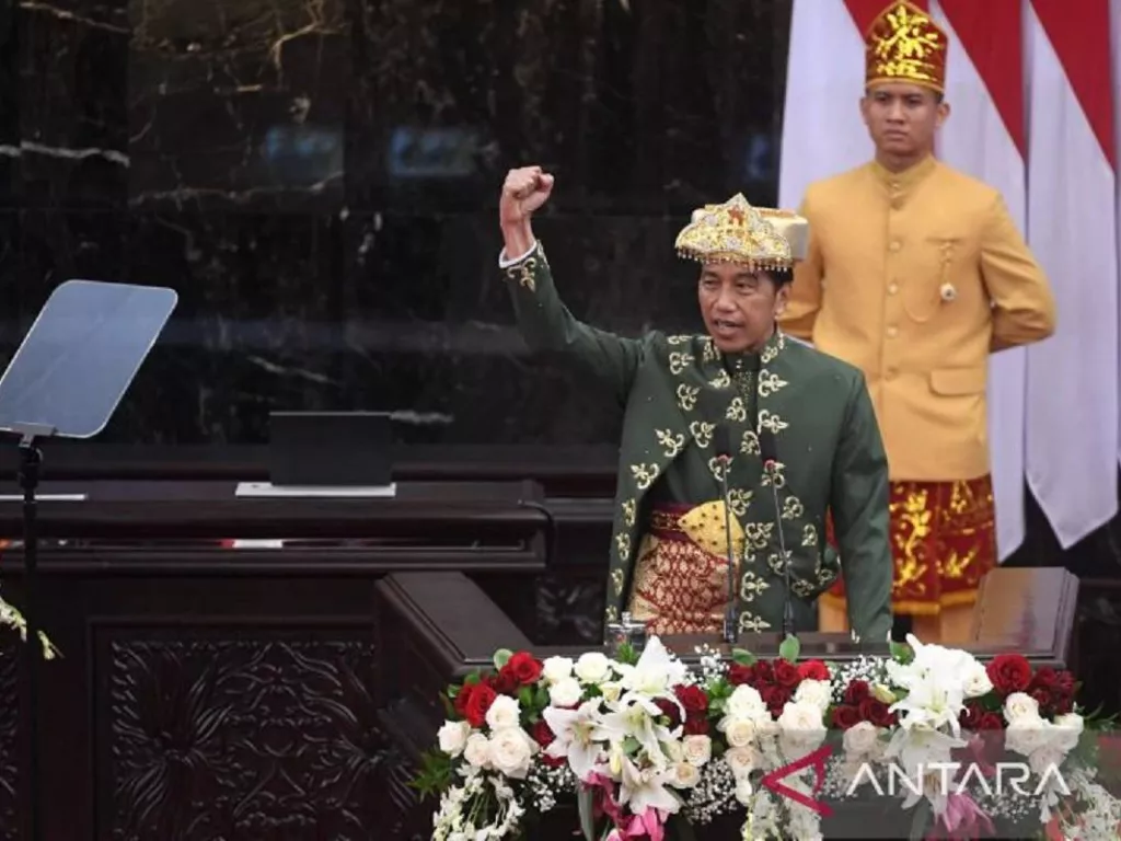 Gestur Jokowi di Sidang Tahunan MPR Dibongkar, Terlihat Marah? - GenPI.co NTB