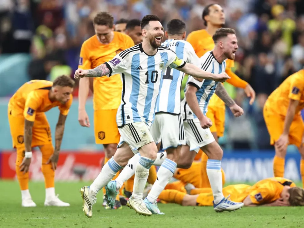 Argentina ke Semifinal Piala Dunia 2022, Lionel Messi Borong Rekor Gila - GenPI.co NTB