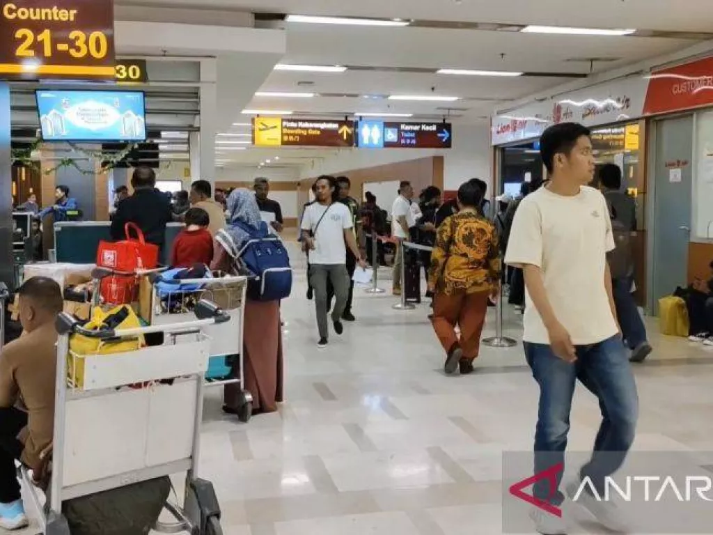 Terdampak Erupsi Gunung Ruang, 14 Penerbangan di Bandara Sultan Hasanuddin Dibatalkan - GenPI.co SULTRA