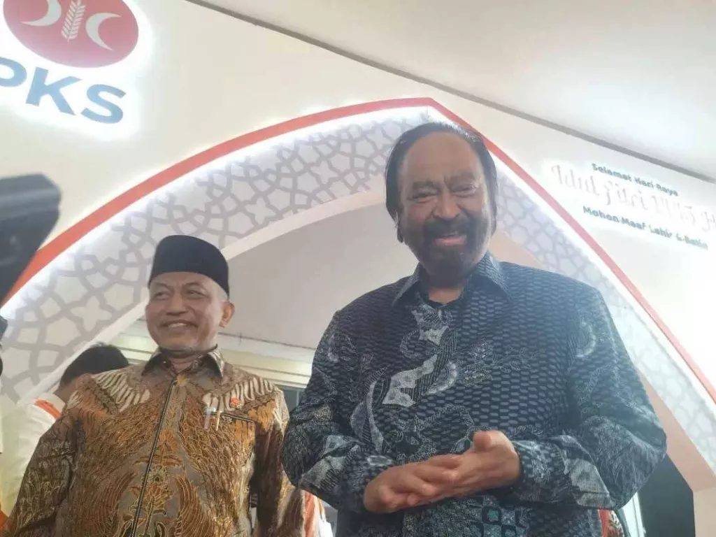 Soal Jatah Menteri dari Prabowo Subianto, Surya Paloh: Belum Ada - GenPI.co SUMSEL
