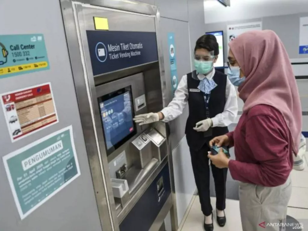 Kurangi Antrean, MRT Jakarta Tempatkan Vending Machine di Setiap Stasiun - GenPI.co RIAU