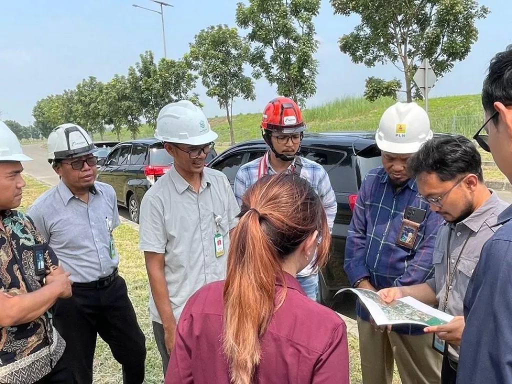 KPPIP Mengadakan Kunjungan Lapangan ke Proyek GI 150 kV Teluk Jambe II - GenPI.co SULTRA